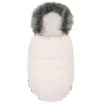 Detsky fusak NEW BABY s kožušinou dusty pink , 20C53966