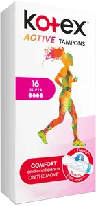 KOTEX tampóny Active Super 16 ks