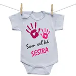 Boodyy Body s krátkym rukávom Som veľká sestra 98 (2-3 roky)
