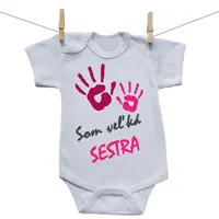 Boodyy Body s krátkym rukávom Som veľká sestra 98 (2-3 roky)
