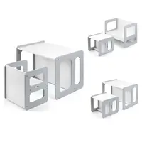 Súprava nábytku Milly Mally Stella 3v1 stôl a stolička Grey , 20C57596