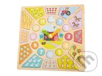 Hodiny + puzzle 2v1 - hra z kategorie Naučné puzzle