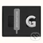 Moleskine  - ozdoba na zápisník – písmeno G