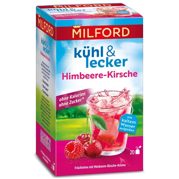 Milford Ľadový čaj Malina & Čerešňa 20x2,25g