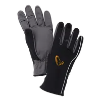 Savage gear rukavice softshell winter glove black - xl
