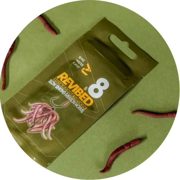 One more cast umělá žížala revibed imitation worms 8 ks