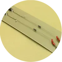 One more cast hotové návazce meta terminal tackle all-in-1 rig braid solid bag 2 ks - velikost 4