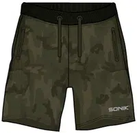 Sonik kraťasy camo fleece shorts - m