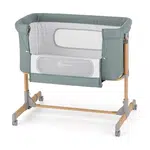 PETITE&MARS Postýlka dětská polohovatelná Grace Compact Foggy Green