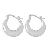 Troli Půvabné kruhové náušnice z oceli VAAXF1180S