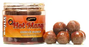 Sportcarp boilies v dipu dipped boilies 200 ml 20 mm - hot mango