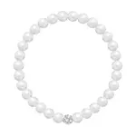 Preciosa Perličkový náramek Velvet Pearl 2219 01