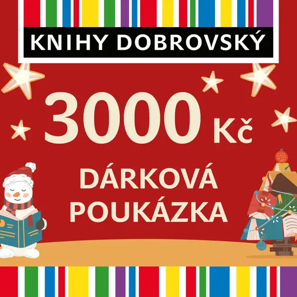 Vánoční elektronická dárková poukázka 3000 Kč