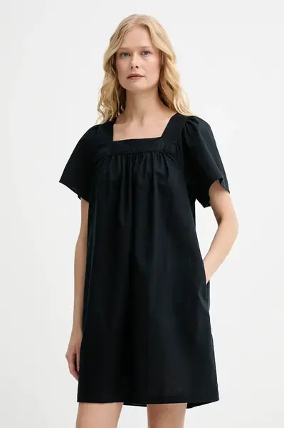 Šaty s příměsí lnu Levi's AMBRE BABYDOLL DRESS