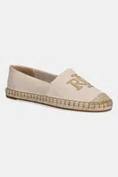 Espadrilky Lauren Ralph Lauren Cameryn Lg 2 béžová barva, 802962171004