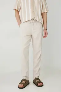 Kalhoty s příměsí lnu Medicine