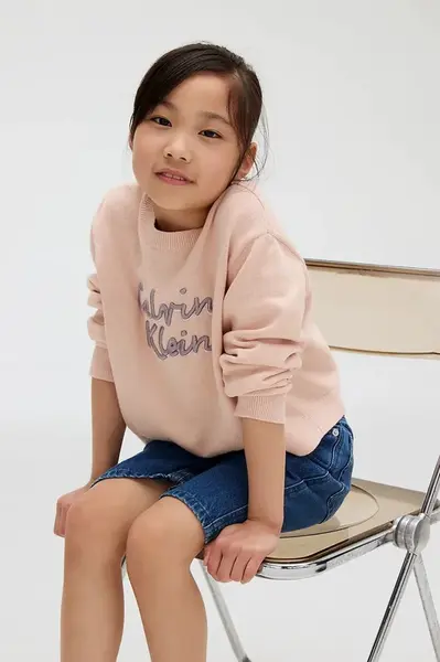 Dětský bavlněný svetr Calvin Klein Jeans