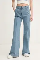 Džíny United Colors of Benetton dámské, high waist, 4W8CDE02F