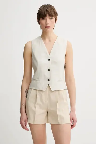 Lněná vesta Marc O'Polo