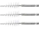 BGS Technic BGS 3078-18-N Nylonové kartáče pr. 18 mm, upínání 1/4", 3 ks (Sada BGS 3078)