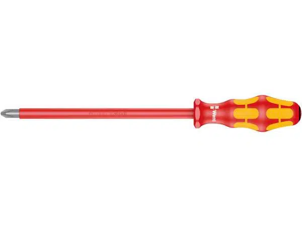 Wera 006168 Elektrikářský šroubovák Kraftform Plus PZ 4x200 mm typ 165 i VDE