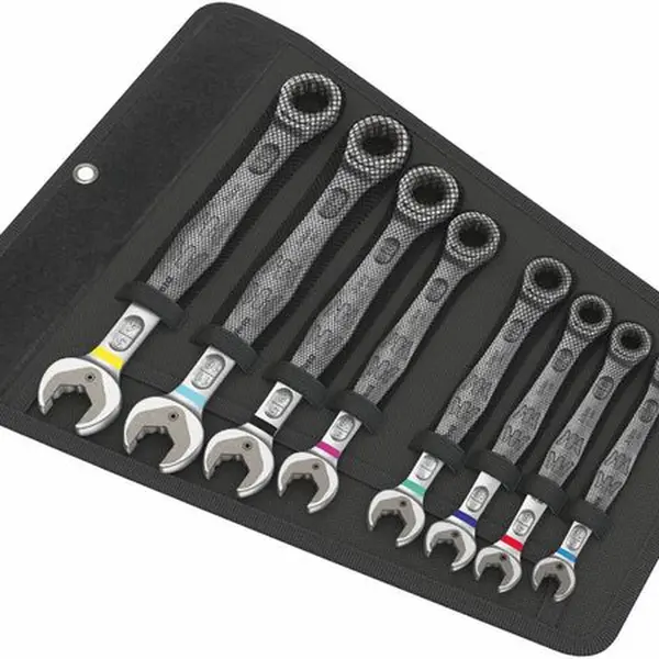 Wera 020012 Sada otevř./očkových ráčnových klíčů 5/16 ÷ 3/4" 6000 Joker 8 Imperial Set 1 (