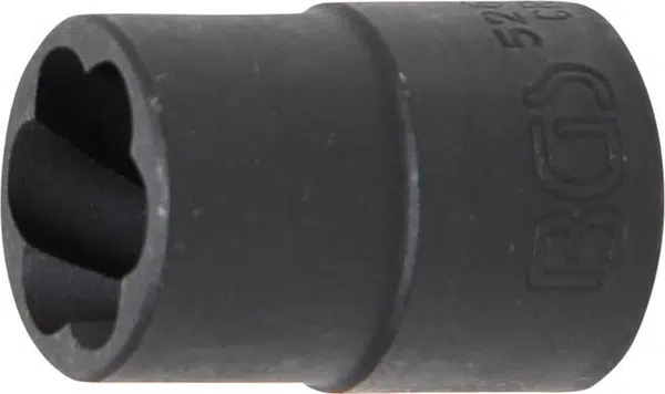 BGS technic Nástrčná hlavice 1/2" 32 mm, na poškozené - stržené šrouby - BGS 5268-32 Velikost: 15 mm