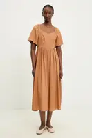 Lněné šaty Answear.LAB