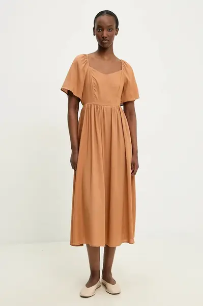 Lněné šaty Answear.LAB