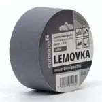 EUROTAPE Textilní lepící páska Lemovka, 48 mm, 10 m, různé barvy Barva: šedá