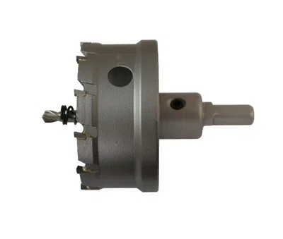 NÁSTROJE CZ Korunka vykružovací pro ocel a nerez, průměr 105 mm, hloubka řezu 29 mm Průměr: 83 mm