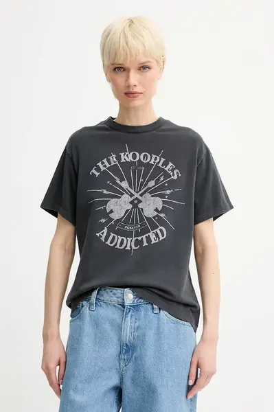 Bavlněné tričko The Kooples