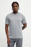 Tréninkové tričko Under Armour UA Tech Geotessa pánské, šedá barva, 1382182
