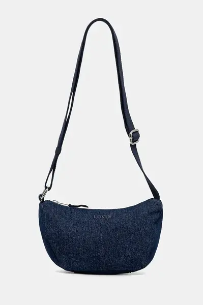 Džínová taška Levi's tmavomodrá barva, D7770-0015