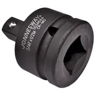 Redukce úderová, 1/2" vnitřní na 3/8" vnější, pro rázové utahováky - JONNESWAY S03A4A3 Velikost: 1/2 na 3/8 "