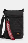 Ledvinka Alpha Industries Travel Sling Bag černá barva, 156950