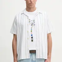 Bavlněná košile PS Paul Smith bílá barva, regular, M2R.695U.P22264