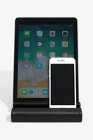 Stojan na telefon Stackers černá barva