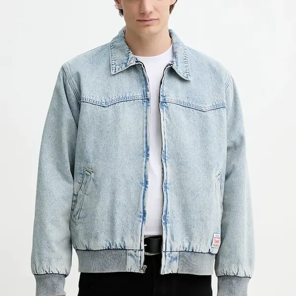 Bunda Levi's EMBARCADERO AVIATOR JKT modrá barva, přechodná, A8583