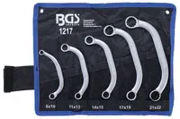 BGS technic Klíče očkové, „C“ profil, vel. 8-22 mm, sada 5 ks v obalu – BGS 1217