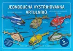 Jednoduchá vystřihovánka vrtulníků - Stavebnice papírového modelu