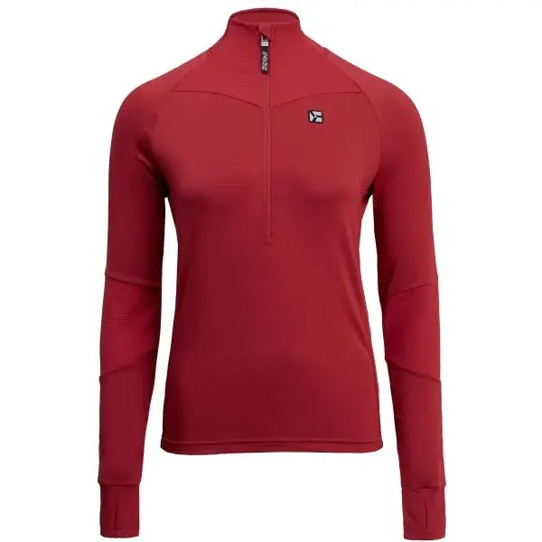 SILVINI LATERA Dámská elastická mikina, vínová, velikost