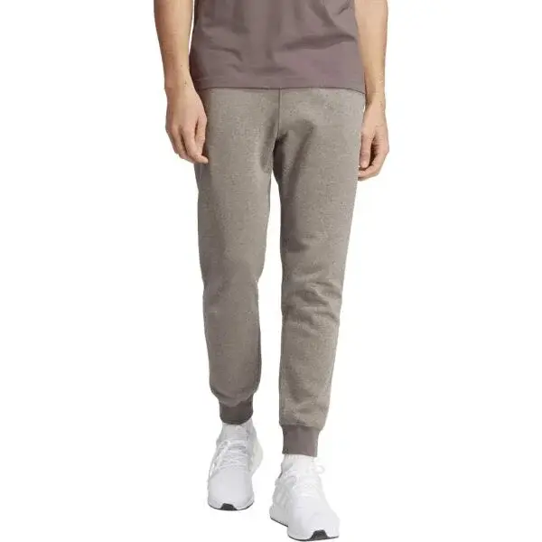 adidas ESSENTIAL MELANGE PANTS Pánské tepláky, šedá, velikost