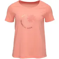 Roxy CHASING THE WAVE Dámské tričko, lososová, velikost