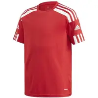 adidas SQUADRA 21 JERSEY Chlapecký fotbalový dres, červená, velikost