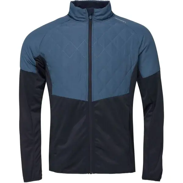 Klimatex JIVAN NO-WIND Pánská větruodolná hybridní bunda, tmavě modrá, velikost