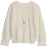 GAP BABY Dětský svetr, béžová, velikost 4Y