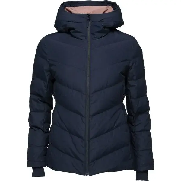 KARI TRAA CAMILLA JACKET Dámská péřová bunda, tmavě modrá, velikost