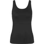 TRIUMPH SENSE OF COTTON Dámský tílkový top, černá, velikost