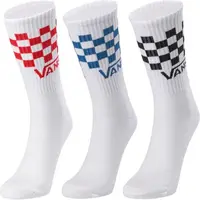 Vans CLASSIC CHECK CREW Ponožky, bílá, velikost